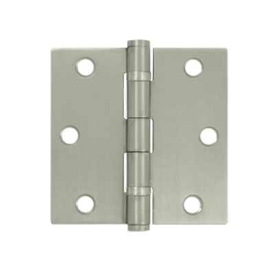 Antique Hardware 3 1/2 Inch x 3 1/2 Inch Stainless Steel Hinge HINGE