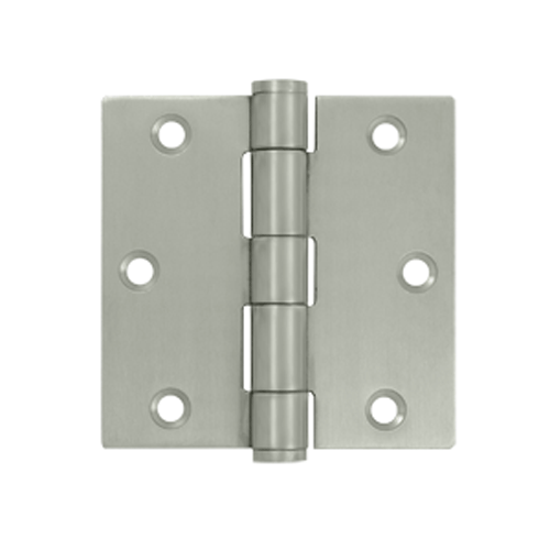 Antique Hardware 3 1/2 Inch x 3 1/2 Inch Stainless Steel Hinge HINGE