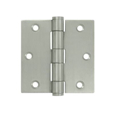 Antique Hardware 3 1/2 Inch x 3 1/2 Inch Stainless Steel Hinge HINGE