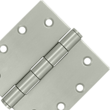 Antique Hardware 4 1/2 Inch x 4 1/2 Inch Stainless Steel Hinge HINGE