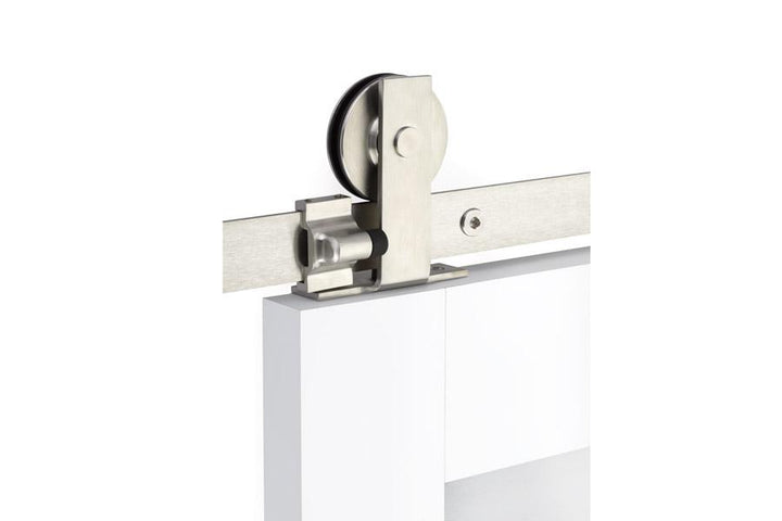 ##Antique Hardware## Modern Rectangular Top Mount Barn Door Hanger (Several Finishes Available)