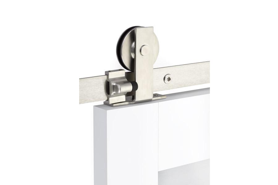 ##Antique Hardware## Modern Rectangular Top Mount Barn Door Hanger (Several Finishes Available)