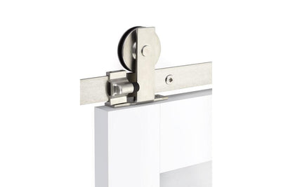##Antique Hardware## Modern Rectangular Top Mount Barn Door Hanger (Several Finishes Available)