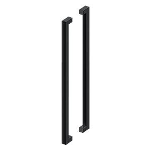 Antique Hardware 42 Inch Extra Large Stainless Steel Contemporary Pulls (Back to Back) Cabinet Knobs & Handles