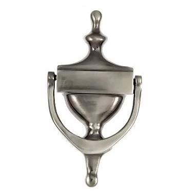 ##Antique Hardware## 7 Inch (6 1/4 Inch c-c) Heritage Style Door Knocker (Antique Nickel)