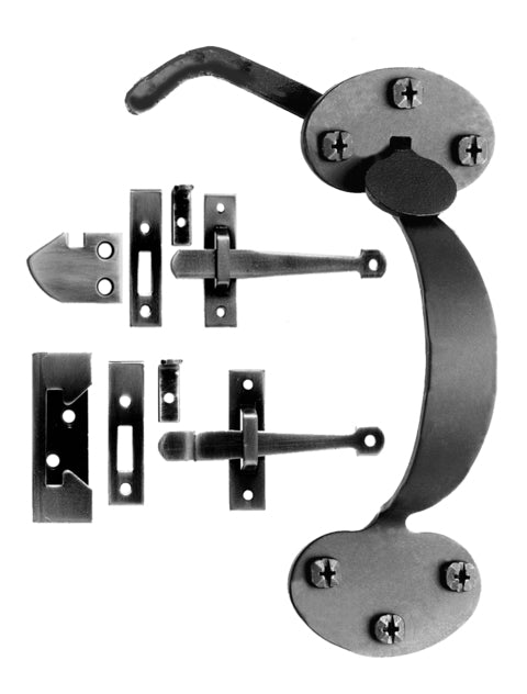 Antique Hardware Early American Passage Rim Latch (In Swing or Out Swing Doors) GATE LATCH