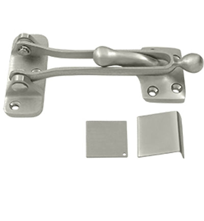 Antique Hardware Door Guards Security Solid Brass 5 Inch Door Guard CHAIN-LOCK