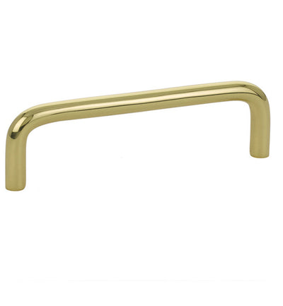 ##Antique Hardware## 6 1/4 Inch (6 Inch c-c) Solid Brass Wire Pull