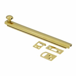 Antique Hardware 6 Inch Solid Brass Surface Bolt SURFACEBOLT