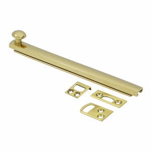 Antique Hardware 6 Inch Solid Brass Surface Bolt SURFACEBOLT