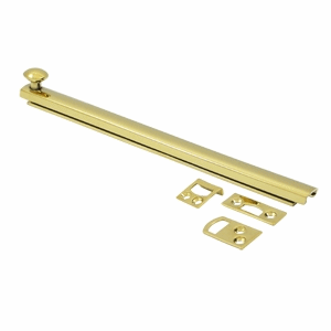 Antique Hardware 8 Inch Solid Brass Surface Bolt SURFACEBOLT