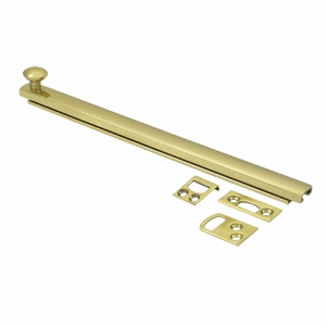 Antique Hardware 8 Inch Solid Brass Surface Bolt SURFACEBOLT