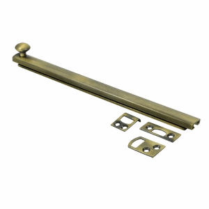 Antique Hardware 8 Inch Solid Brass Surface Bolt SURFACEBOLT