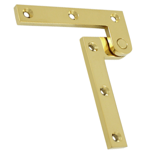 Antique Hardware 3 7/8 x 5/8 x 1 5/8 Inch Solid Brass Pivot Hinge PIVOT-HINGE