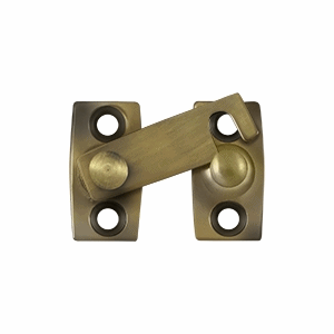 Antique Hardware 1 3/16 Inch Solid Brass Shutter Bar Door Latch LATCH