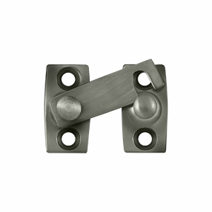 Antique Hardware 1 3/16 Inch Solid Brass Shutter Bar Door Latch LATCH