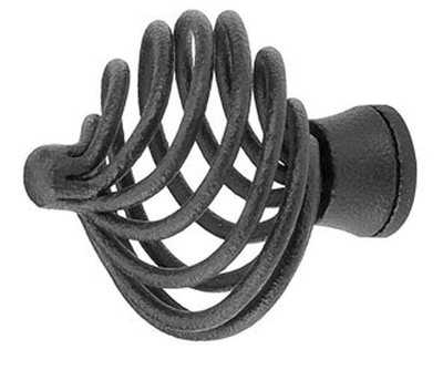 Antique Hardware 1 1/4 Inch Solid Steel Flanders Birdcage Cabinet & Furniture Knob KNOB