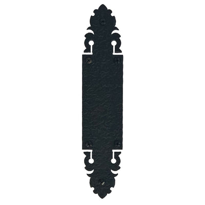 Antique Hardware 12 Inch Rough Iron Push Plate Door Push Plates